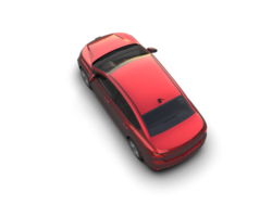 Modern car isolated on background. 3d rendering - illustration png