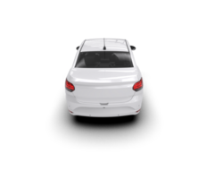 Modern car isolated on background. 3d rendering - illustration png
