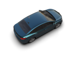 Modern car isolated on background. 3d rendering - illustration png