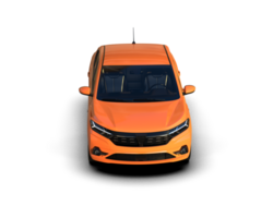 Modern car isolated on background. 3d rendering - illustration png