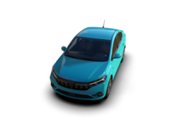 Modern car isolated on background. 3d rendering - illustration png