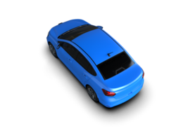 Modern car isolated on background. 3d rendering - illustration png