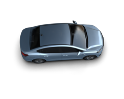 Modern car isolated on background. 3d rendering - illustration png