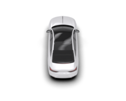 Modern car isolated on background. 3d rendering - illustration png