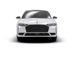 Modern car isolated on background. 3d rendering - illustration png