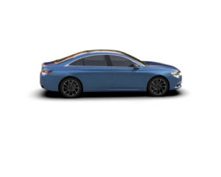 Modern car isolated on background. 3d rendering - illustration png