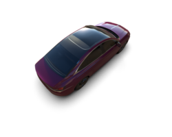 Modern car isolated on background. 3d rendering - illustration png