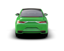 Modern car isolated on background. 3d rendering - illustration png