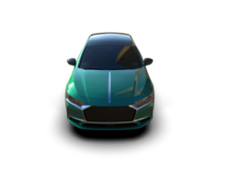 Modern car isolated on background. 3d rendering - illustration png