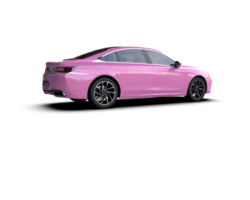 Modern car isolated on background. 3d rendering - illustration png