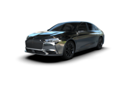 Modern car isolated on background. 3d rendering - illustration png