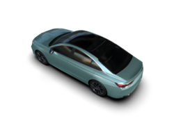 Modern car isolated on background. 3d rendering - illustration png