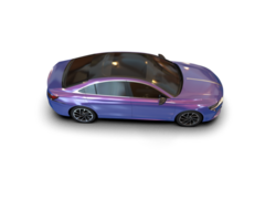 Modern car isolated on background. 3d rendering - illustration png