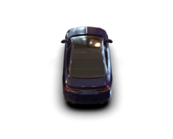 Modern car isolated on background. 3d rendering - illustration png
