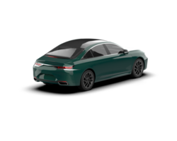 Modern car isolated on background. 3d rendering - illustration png