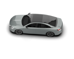 Modern car isolated on background. 3d rendering - illustration png