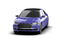Modern car isolated on background. 3d rendering - illustration png