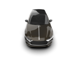 Modern car isolated on background. 3d rendering - illustration png
