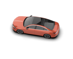 Modern car isolated on background. 3d rendering - illustration png