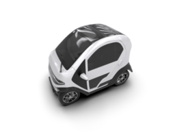 Modern car isolated on background. 3d rendering - illustration png