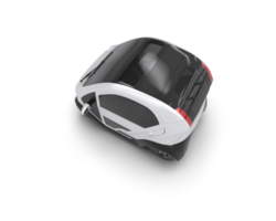 Modern car isolated on background. 3d rendering - illustration png