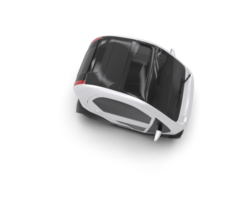 Modern car isolated on background. 3d rendering - illustration png