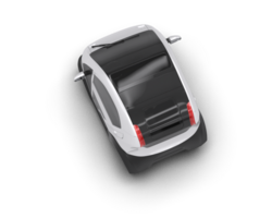 Modern car isolated on background. 3d rendering - illustration png