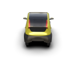 Modern car isolated on background. 3d rendering - illustration png