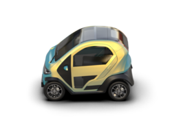Modern car isolated on background. 3d rendering - illustration png