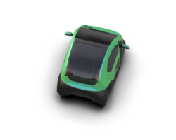 Modern car isolated on background. 3d rendering - illustration png