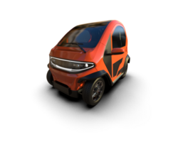 Modern car isolated on background. 3d rendering - illustration png