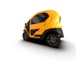 Modern car isolated on background. 3d rendering - illustration png
