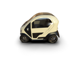Modern car isolated on background. 3d rendering - illustration png