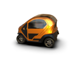 Modern car isolated on background. 3d rendering - illustration png