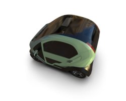 Modern car isolated on background. 3d rendering - illustration png