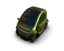 Modern car isolated on background. 3d rendering - illustration png