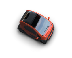Modern car isolated on background. 3d rendering - illustration png