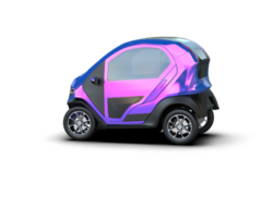 Modern car isolated on background. 3d rendering - illustration png
