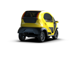Modern car isolated on background. 3d rendering - illustration png