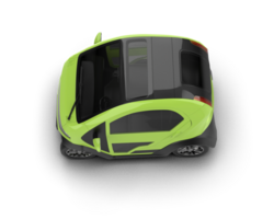 Modern car isolated on background. 3d rendering - illustration png