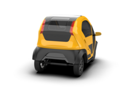Modern car isolated on background. 3d rendering - illustration png