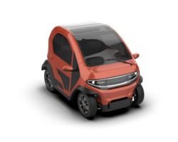 Modern car isolated on background. 3d rendering - illustration png