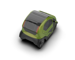 Modern car isolated on background. 3d rendering - illustration png