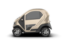 Modern car isolated on background. 3d rendering - illustration png