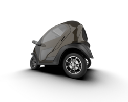 Modern car isolated on background. 3d rendering - illustration png