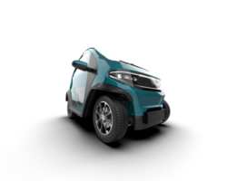 Modern car isolated on background. 3d rendering - illustration png