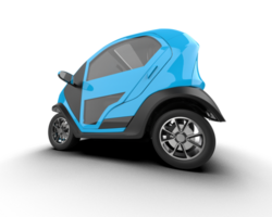 Modern car isolated on background. 3d rendering - illustration png