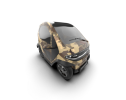 Modern car isolated on background. 3d rendering - illustration png