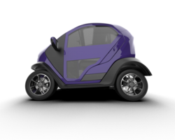 Modern car isolated on background. 3d rendering - illustration png