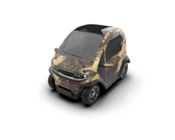 Modern car isolated on background. 3d rendering - illustration png